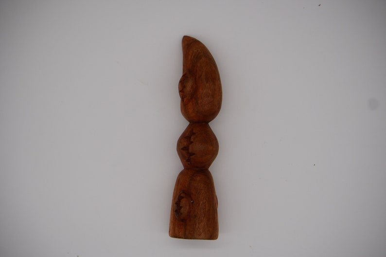 Hand Carved African Wood Sculpture YORUBA IFA ORISHAS/ IROKE